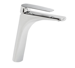 High single lever wash-basin mixer
